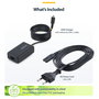 StarTech.com Adaptador de Alimentación USB-C con Cable USB-C de 1.5 m, Conector CA 110-240 V, 65 Vatios, Europa, Negro