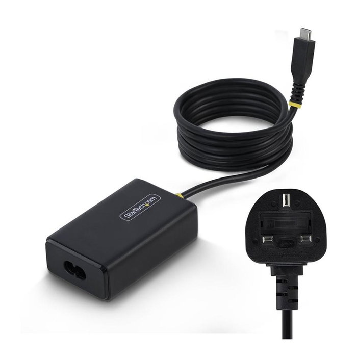 StarTech.com Adaptador de alimentación USB-C 65 W Negro