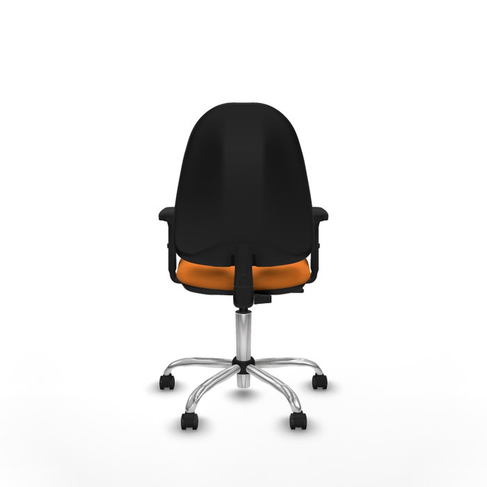 PIQUERAS Y CRESPO Silla de oficina Algarra Naranja