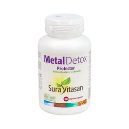 SURA VITASAN Metal Detox Protector 60 Cápsulas - Ayuda Desintoxicación Metales Pesados
