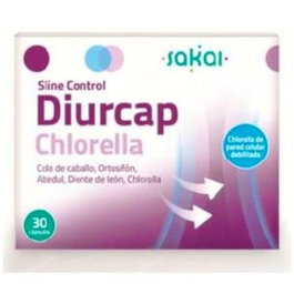 SAKAI Diurcap Chlorella 30Cap. Sline Control Suplemento Alimenticio