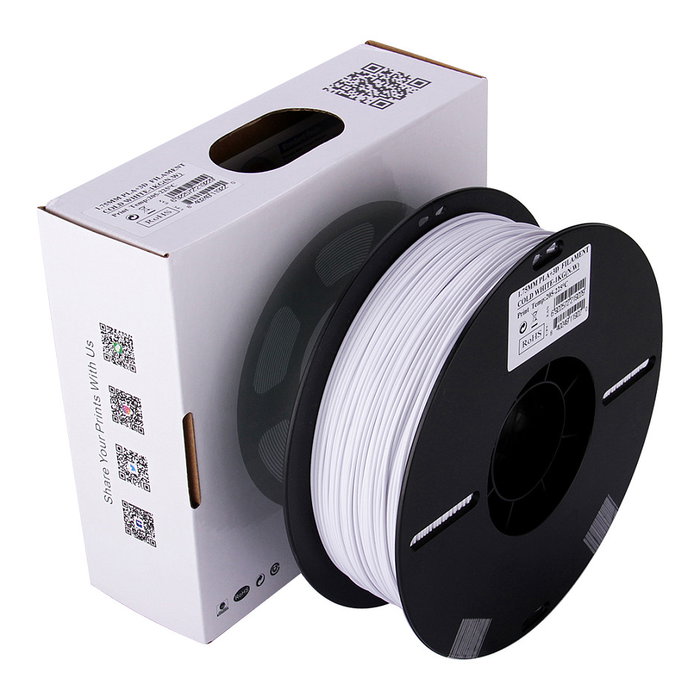 eSun PLA+ 1,75mm Cold White 1kg eSun PLA+ 1,75mm Cold White 1kg