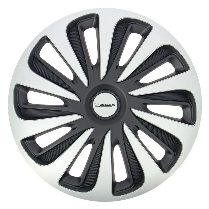 Michelin Tapacubos 14 NVS 3D Negro (Pack de 4) Michelin Tapacubos 14 NVS 3D Negro (Pack de 4)