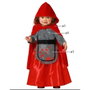 Disfraz Caperucita Roja Ensangrentada Para Niña Bebé Con Capa 24 Meses Halloween