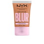 NYX Professional Make Up Bare With Me Blur Base de Maquillaje Todo en Uno, #14-Medium Tan, 30 ml, Piel Lisa y Radiante 12h