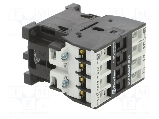 FINDER Contactor 4-polar 24VAC 18A Serie 6K