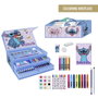 Cerdá Set Papelería Coloreable Maletín Stitch Azul Claro