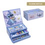 Cerdá Set Papelería Coloreable Maletín Stitch Azul Claro