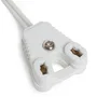 Portalámparas Tubo LED T8 con Cable 120Cm