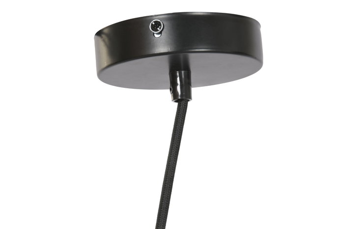 DKD Home Decor Lámpara Techo Balines Lamps 2c 24 Fibras Naturales 45 x 95 x 75 cm Natural