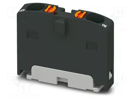 PHOENIX CONTACT PTFIX 2X1,5 BK Conector de carril push-in