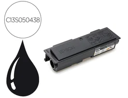 Epson Toner Original 0438 Negro para AcuLaser M2000D, M2000DN, M2000DT, M2000DTN - Rendimiento 3500 Páginas