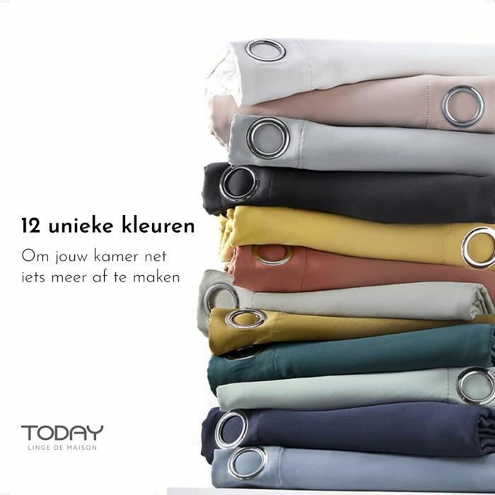 Today Cortina con ojales denim 140x240 cm