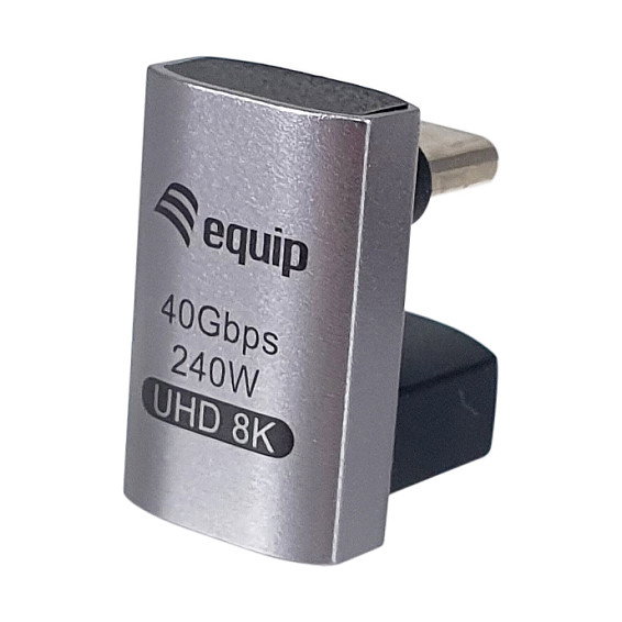 Equip Adaptador USB 4.0 a USB-C 40Gbps 240W PD Pack 2 unidades Gris