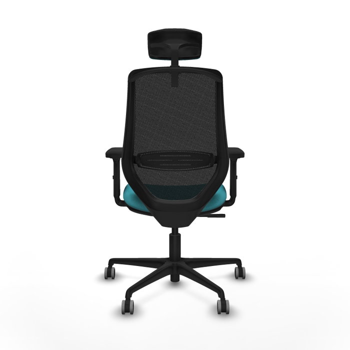 PIQUERAS Y CRESPO Silla de oficina Mardos con Mecanismo Sincro, Turquesa y Negro PIQUERAS Y CRESPO Silla de oficina Mardos con Mecanismo Sincro, Turquesa y Negro