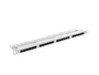 Lanberg Panel de Parches 24 Puertos Cat.6 UTP 0.5U Gris