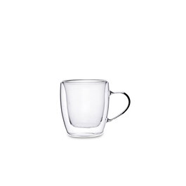 Taza Doble Pared Vidrio Serenia Quid 8 cL (6 Unidades)