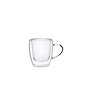 Taza Doble Pared Vidrio Serenia Quid 8 cL (6 Unidades)