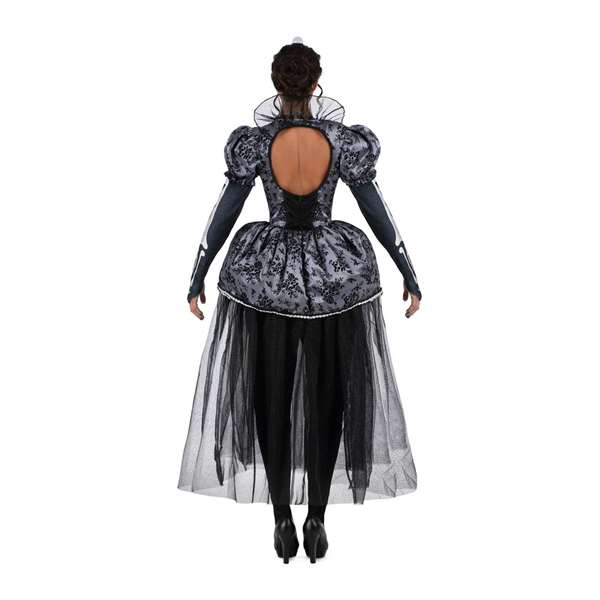 My Other Me Disfraz Reina De Las Catacumbas con Tiara, Vestido y Mallas Talla M
