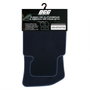 OCC Design Alfombrilla a Medida BMW E46 Cabrio (2000-2007) 5 PZ Rojo