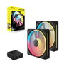 Corsair iCUE LINK LX140R RGB Ventilador 140mm Negro CO-9051052-WW (Pack de 2)