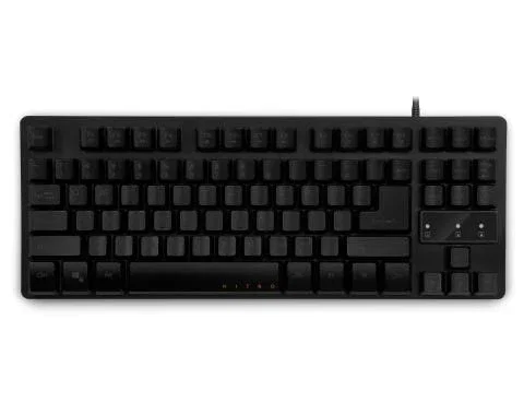 Acer Nitro NKW120 Teclado Gaming TKL 80% Retroiluminación RGB Membrana USB QWERTY Español Negro - 5 Millones de Pulsaciones