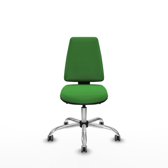 PIQUERAS Y CRESPO Silla de oficina Elche Verde con mecanismo Asincro