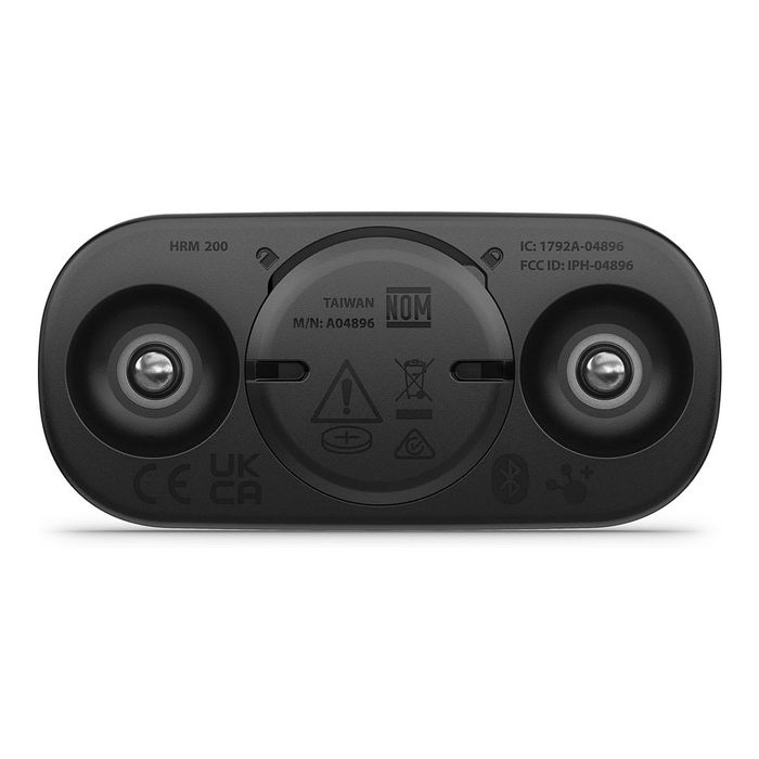Garmin HRM 200 XS-S - Monitor de Frecuencia Cardíaca para Pecho, Bluetooth/ANT+, Negro, Talla 56-72 cm, Batería CR2032 Garmin HRM 200 XS-S - Monitor de Frecuencia Cardíaca para Pecho, Bluetooth/ANT+, Negro, Talla 56-72 cm, Batería CR2032