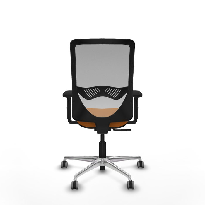 PIQUERAS Y CRESPO Silla de oficina Zulema Naranja y Gris PIQUERAS Y CRESPO Silla de oficina Zulema Naranja y Gris