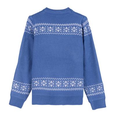 Jersey Unisex Stitch Infantil Navidad Azul