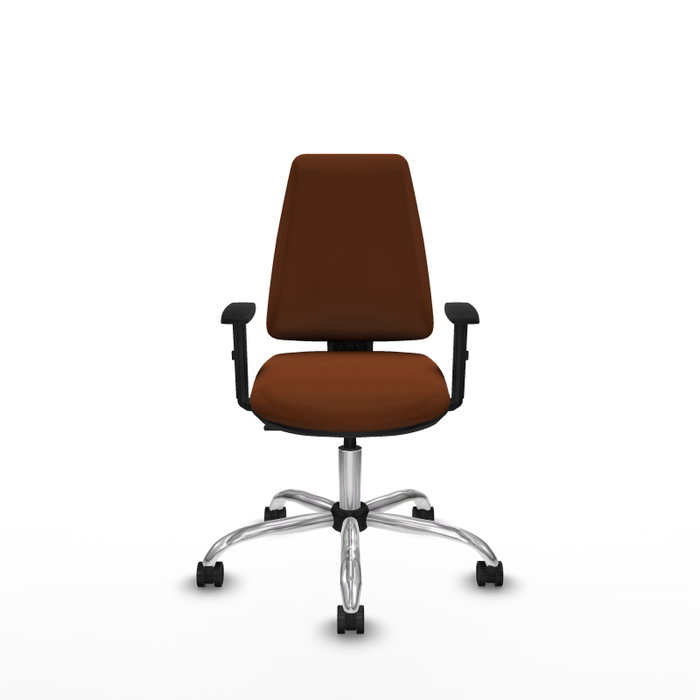 PIQUERAS Y CRESPO Silla de oficina Elche Marrón con Similpiel PIQUERAS Y CRESPO Silla de oficina Elche Marrón con Similpiel
