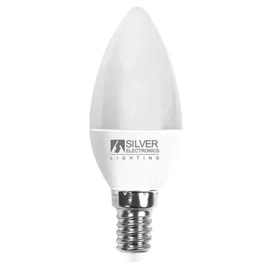 Silverht Bombilla LED Decorativa Vela E14 7W (Equiv. 70W), Luz Neutra 4000K, 520 Lumen, Clase A+