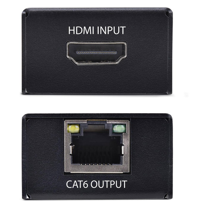 Startech 4k50ic-extend HDMI Extensor Audio/Video Transmisor y Receptor de Señales AV Negro