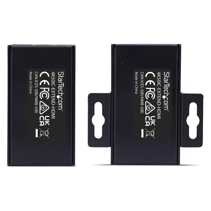Startech 4k50ic-extend HDMI Extensor Audio/Video Transmisor y Receptor de Señales AV Negro
