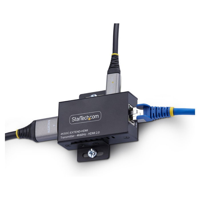 Startech 4k50ic-extend HDMI Extensor Audio/Video Transmisor y Receptor de Señales AV Negro