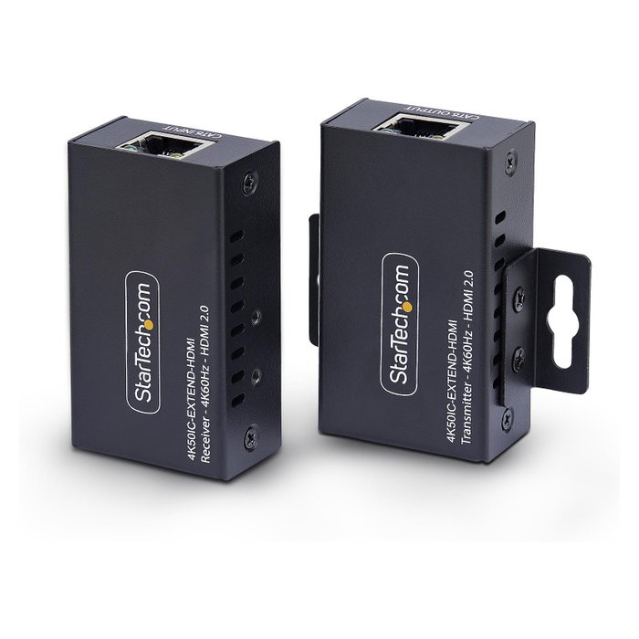 Startech 4k50ic-extend HDMI Extensor Audio/Video Transmisor y Receptor de Señales AV Negro