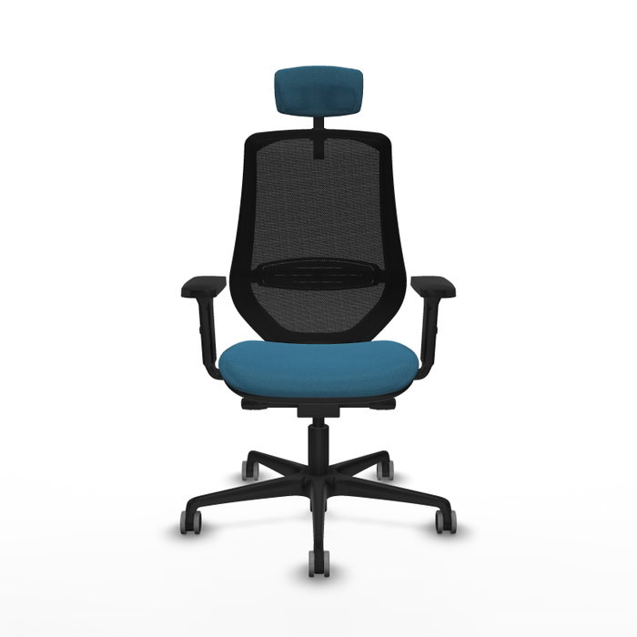 PIQUERAS Y CRESPO Silla de oficina Mardos con mecanismo Sincro/Traslack, Verde petróleo y Negro PIQUERAS Y CRESPO Silla de oficina Mardos con mecanismo Sincro/Traslack, Verde petróleo y Negro