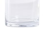 DKD Home Decor Jarrón de Cristal Transparente 10x10x30 cm