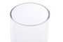 DKD Home Decor Jarrón de Cristal Transparente 10x10x30 cm