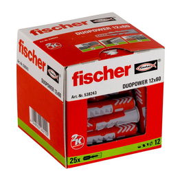 Fischer Taco Duopower Ø12 x 60 mm Caja 25 uds