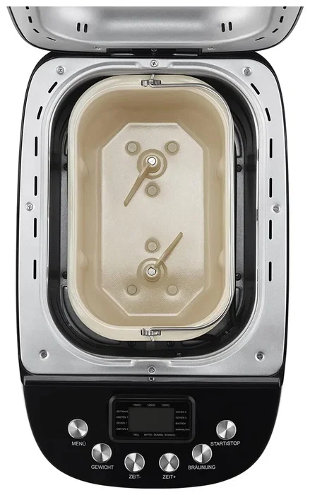 Unold BACKMEISTER Big Black Panificadora de 1,5 kg, Negro