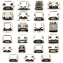 Generico Conjunto de 240 conectores micro USB para dispositivos móviles