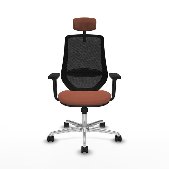 PIQUERAS Y CRESPO Silla de oficina Mardos con mecanismo Sincro, Marrón y Negro PIQUERAS Y CRESPO Silla de oficina Mardos con mecanismo Sincro, Marrón y Negro