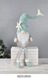 DKD Home Decor Figura Poliéster Verde 21x13x90 cm