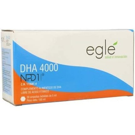 EGLE DHA 4000 NPD1 + Astaxantina 30 Viales EGLE DHA 4000 NPD1 + Astaxantina 30 Viales