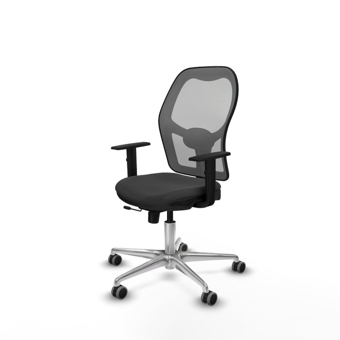 PIQUERAS Y CRESPO Silla de oficina Jorquera con mecanismo Sincro/Traslack, Gris PIQUERAS Y CRESPO Silla de oficina Jorquera con mecanismo Sincro/Traslack, Gris