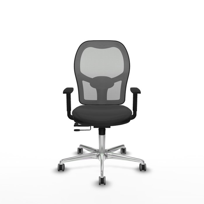 PIQUERAS Y CRESPO Silla de oficina Jorquera con mecanismo Sincro/Traslack, Gris PIQUERAS Y CRESPO Silla de oficina Jorquera con mecanismo Sincro/Traslack, Gris