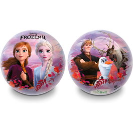 Unice Bioball Pelota Frozen 2, Juguete Temático Disney, Diámetro 140 mm, para niños de 3 a 10 años, Material PVC, en español