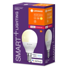 Ledvance Bombilla LED SMART E14 Vela 4.9W 470lm 2700K 200º IP20 Regulable Zigbee