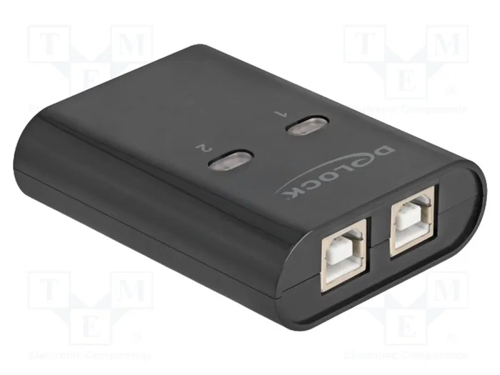 DeLOCK 11503 Switch KVM USB 2.0 para 2 PC a 1 dispositivo